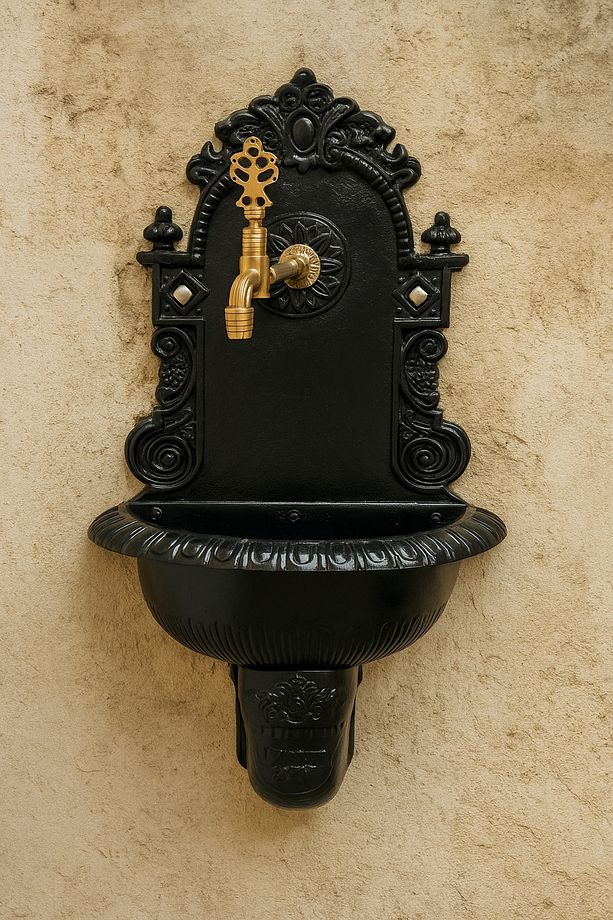 Döküm Bahçe Duvar Çeşmesi - 4