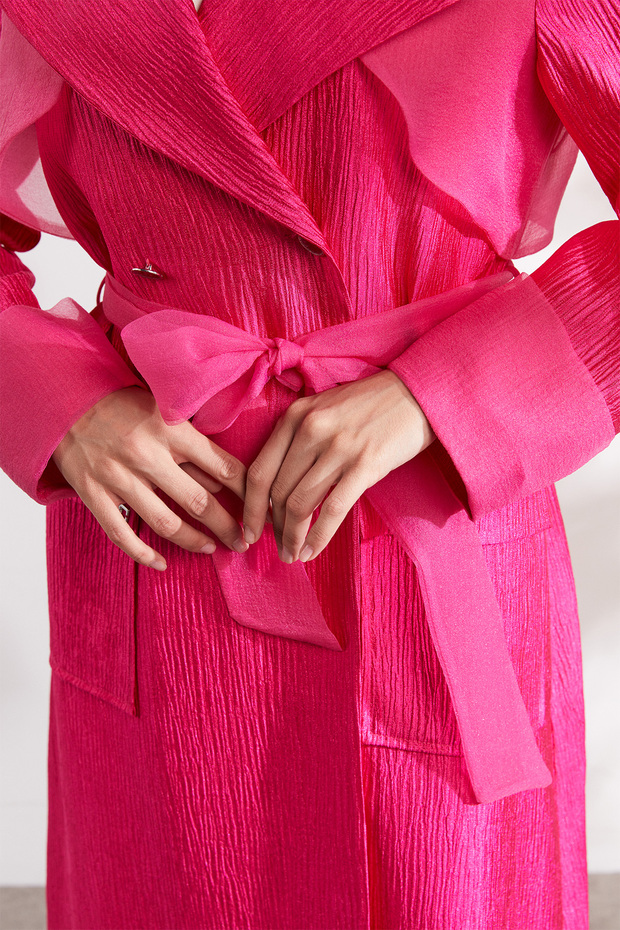 Kuşaklı Şık Kap - 6