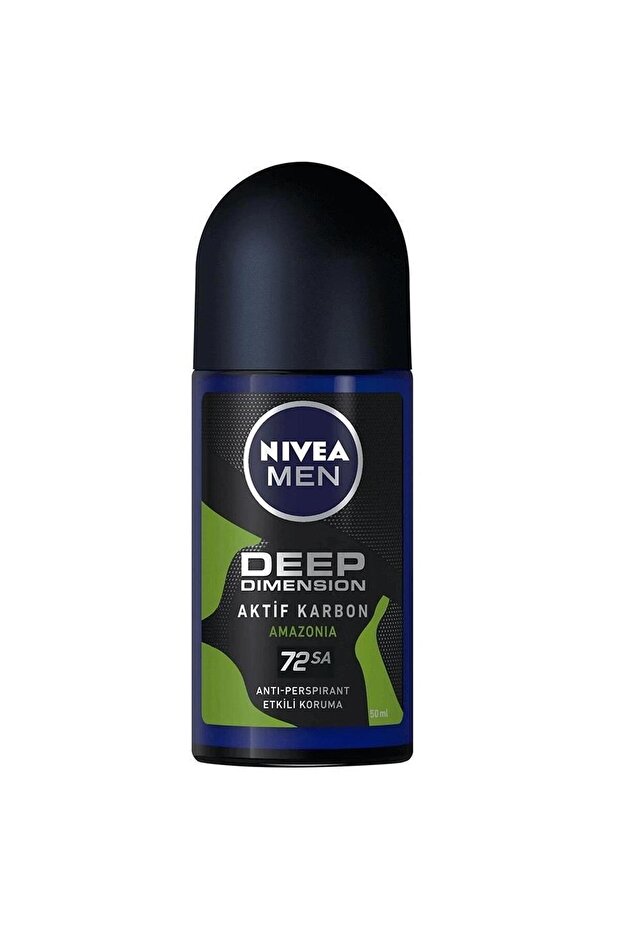 Men Deep Dimension Amazonia Erkek Deodorant Roll-On 50 ml - 1