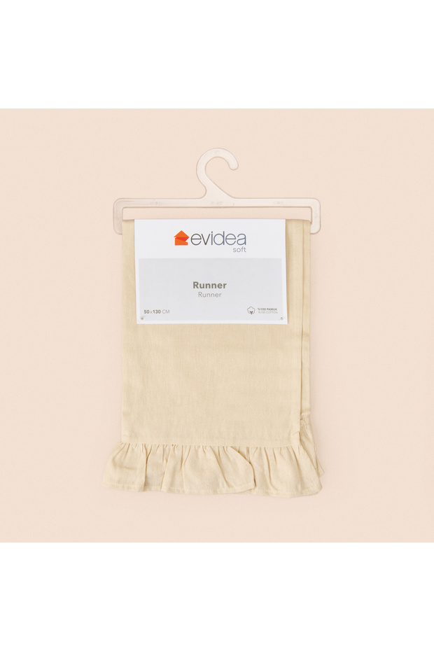 Soft Fancy Runner - Bej - 50x130 cm - 6