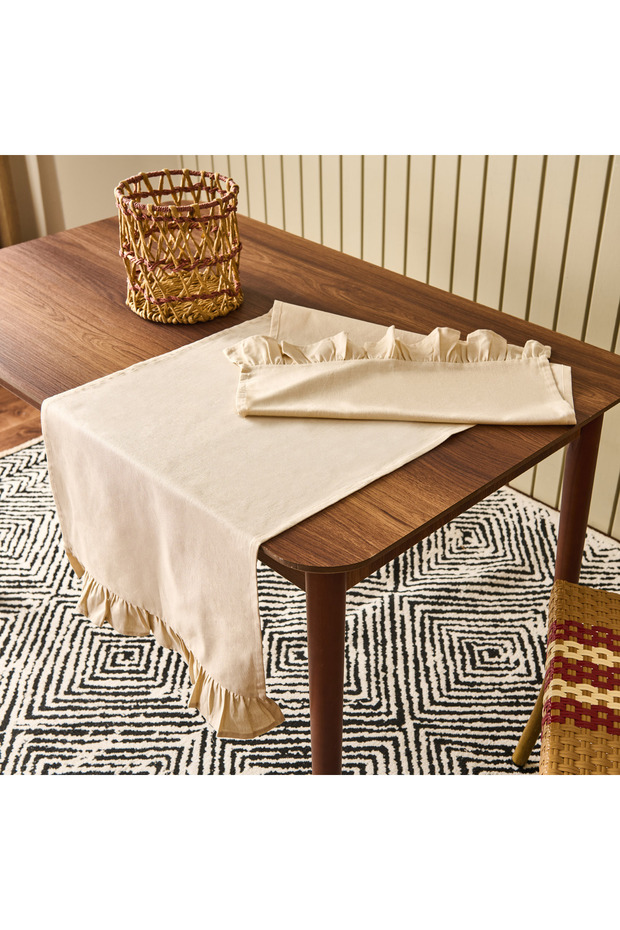 Soft Fancy Runner - Bej - 50x130 cm - 2