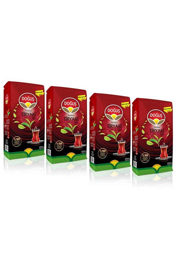 Doğuş Karadeniz Tiryaki Tea 1000 Gr X 4 Pieces