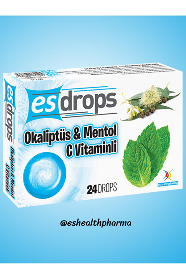 Okaliptus & Mentol Pastil 24 Drops
