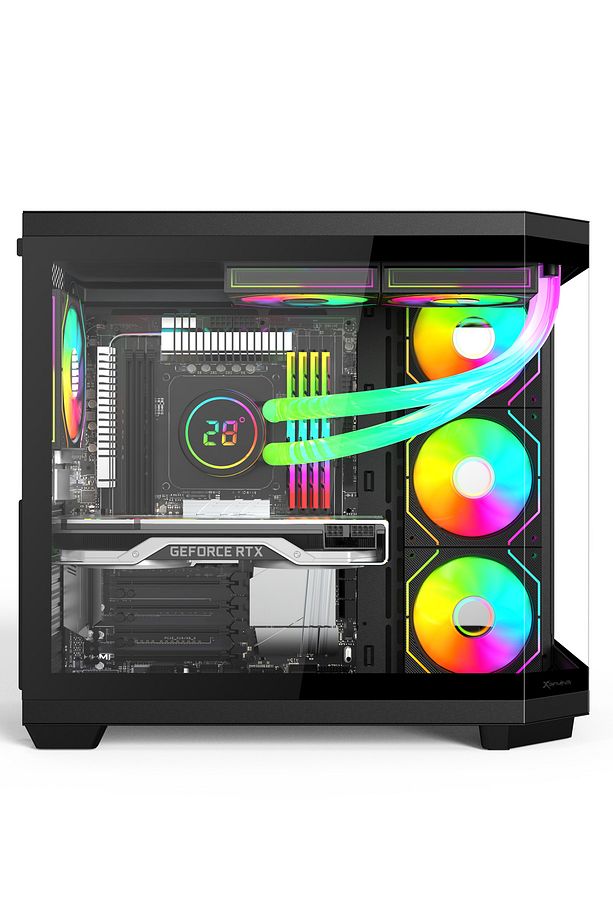 GTA 7X i5 14400F 32GB DDR5 1TB M.2 RTX 5060TI 16GB 240mm Sıvı Soğutma Oyuncu Masaüstü Bilgisayarı - 4