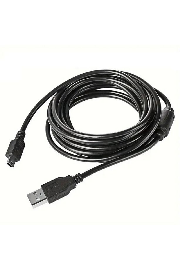 5 Metre 5m Mini Usb To Usb Data Şarj Kablosu Kamera Mp3 Ps3 Radyo Navigasyon Şarj Kablosu Piramit Uç - 1
