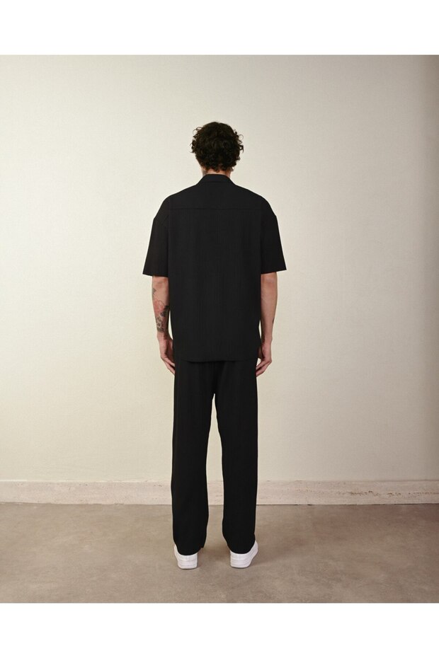 Oversize Erkek Gömlek - 4