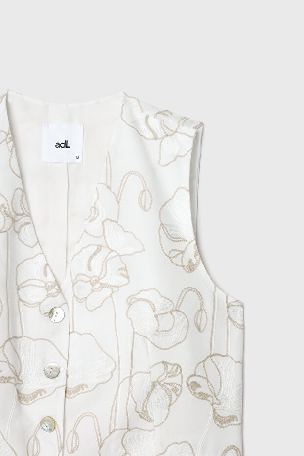 Güpürlü Yelek - 8