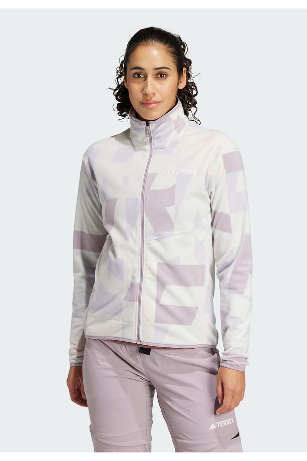 Terrex Multi Printed Full-zip Fleece Fermuarlı Üst - 8