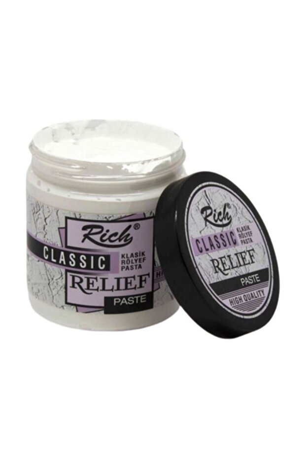 Rölyef Pasta Klasik Beyaz 250 Cc 350 Gr - 1