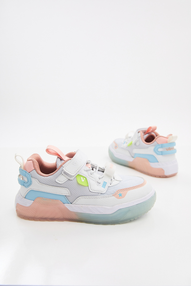 Aidos Hafif Kız Okul Öncesi Pudra Spor Ayakkabı - 1