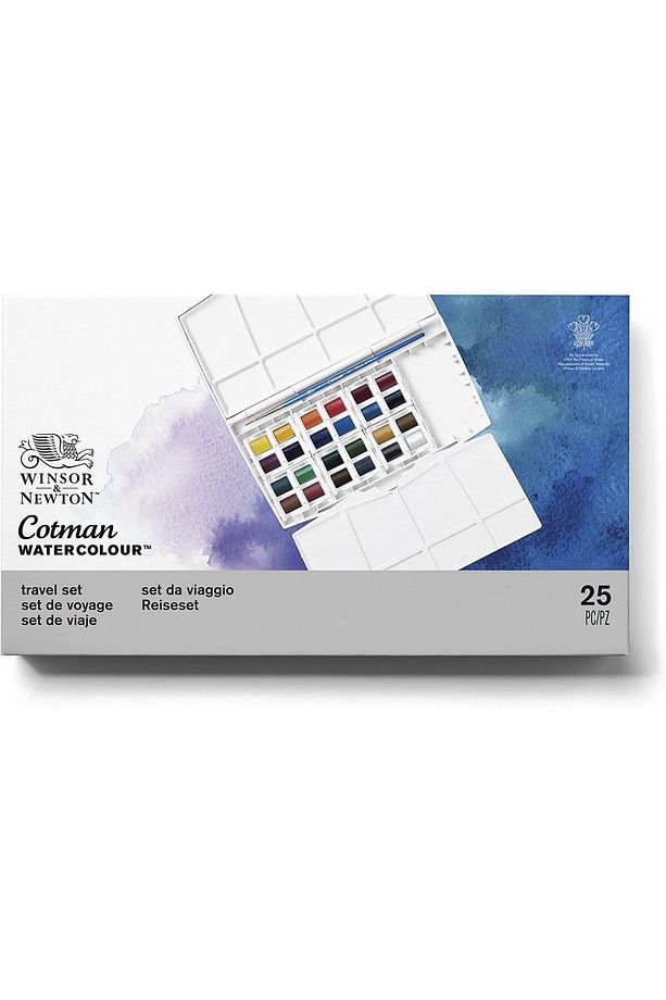 Wınsor & Newton Cotman Sulu Boya Seti Paıntıng Plus 24'lü (24XYARIM TABLET) - 0390376 - 1