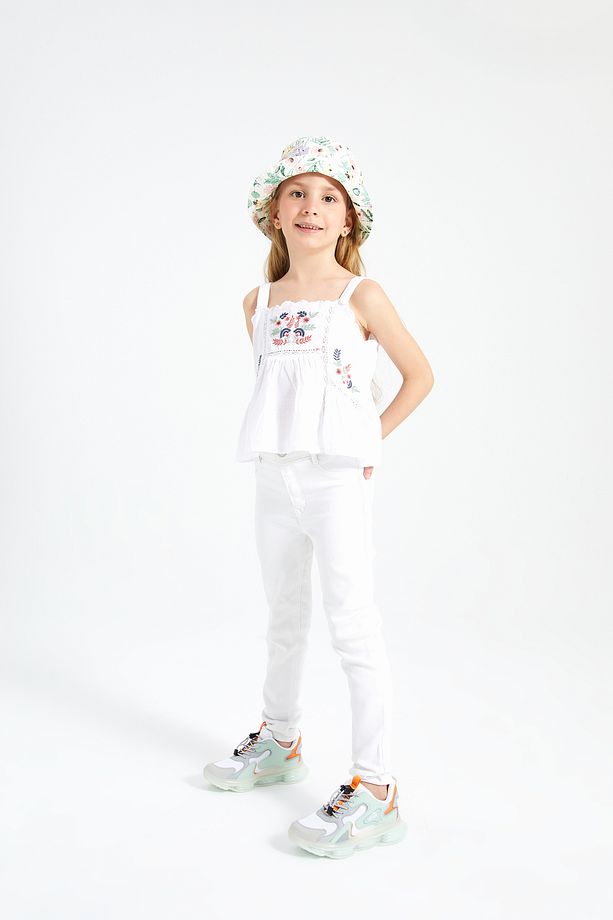 Mask Basic Unisex Çocuk Beyaz Spor Ayakkabı - 7