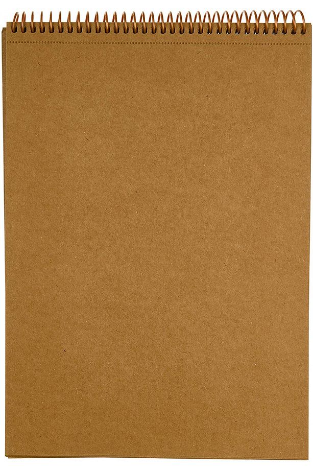 Kraft Eskiz Blok A5 Üstten Ve Yandan Spiralli 90 Gr. 60 Yp.kraft Defter - 2