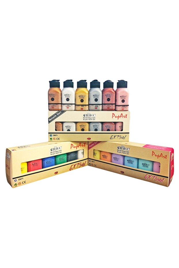 Akrilik Boya 18x75 ml - 1
