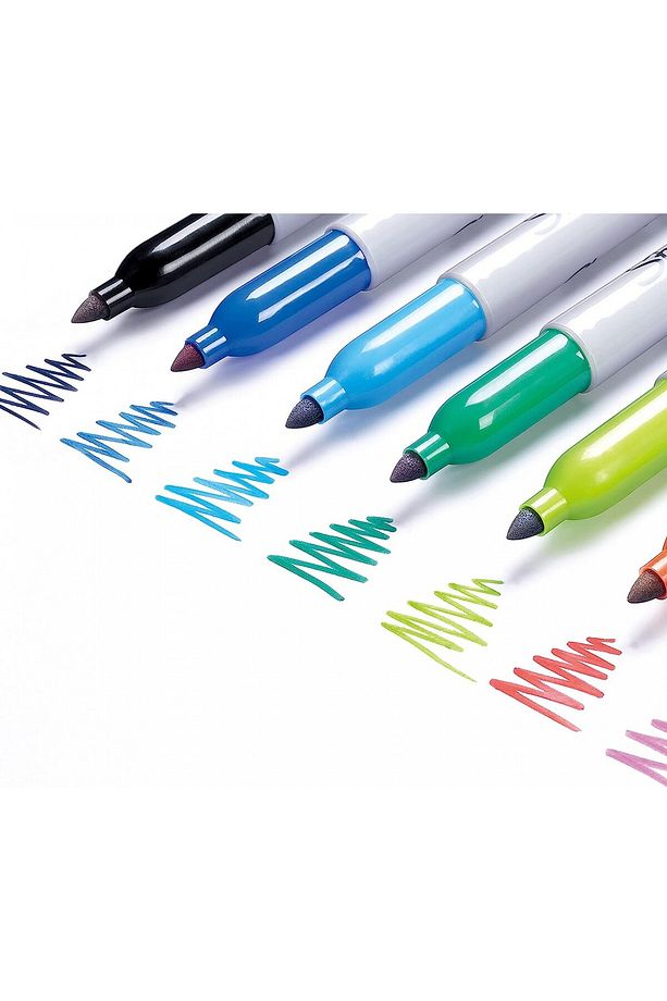 Fine 4'lü Yuvarlak Uç Permanent Markör Pastel Renkler Set / 2065402 - 3