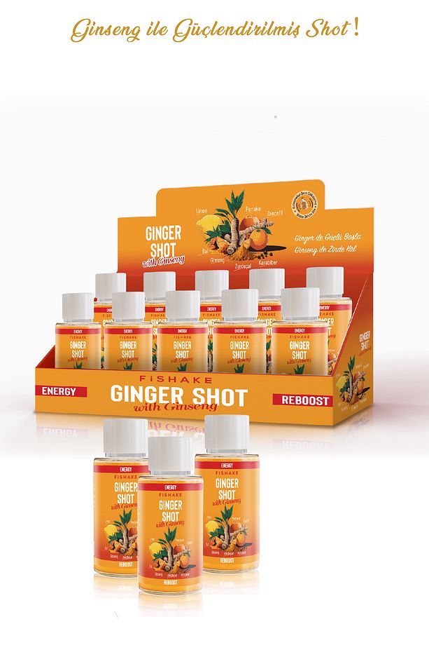 Ginger Shot & Ginsengli 10 Adet x 50 ML - 2