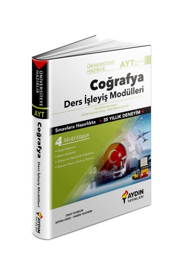 Üniversiteye Hazırlık Ayt Coğrafya Ders Işleyiş Modülleri - 1