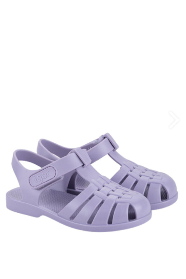 S10288-018 Clasıca V. Girl's Sandals Lilac 29-34