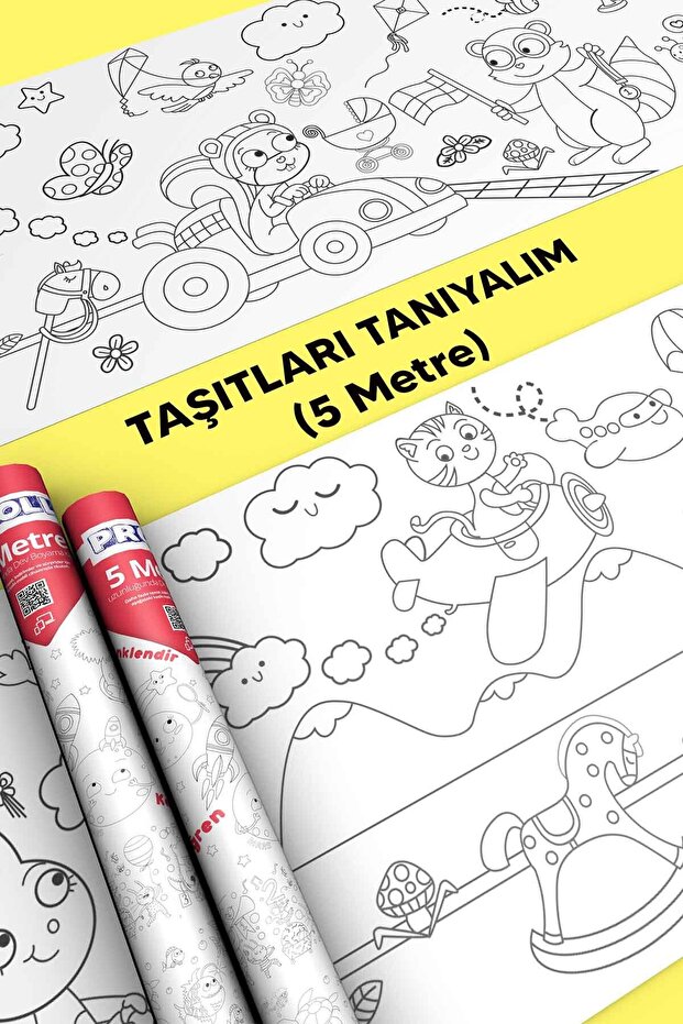 Taşıtlar Dev Boyama Kağıdı - 6