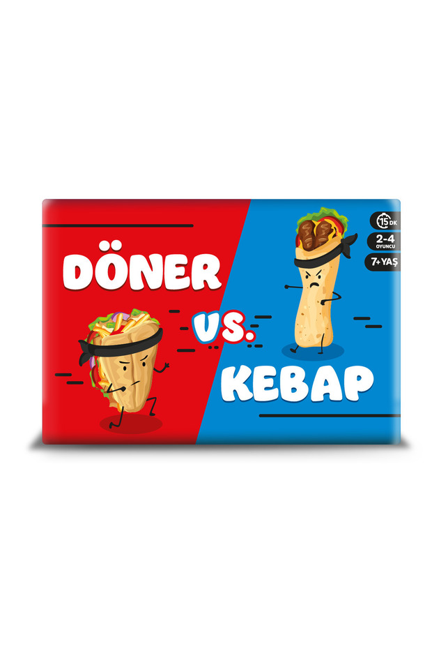 Döner Vs Kebap Kart Oyunu Kutu Oyunu Arkadaş Aile Oyunu - 1