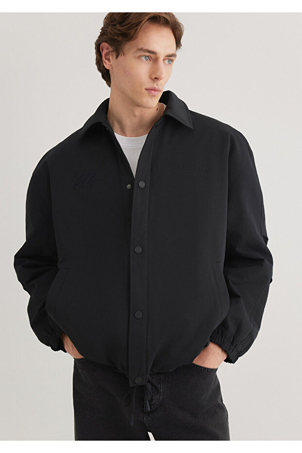 سترة بومبر سوداء0110327-900 - 2