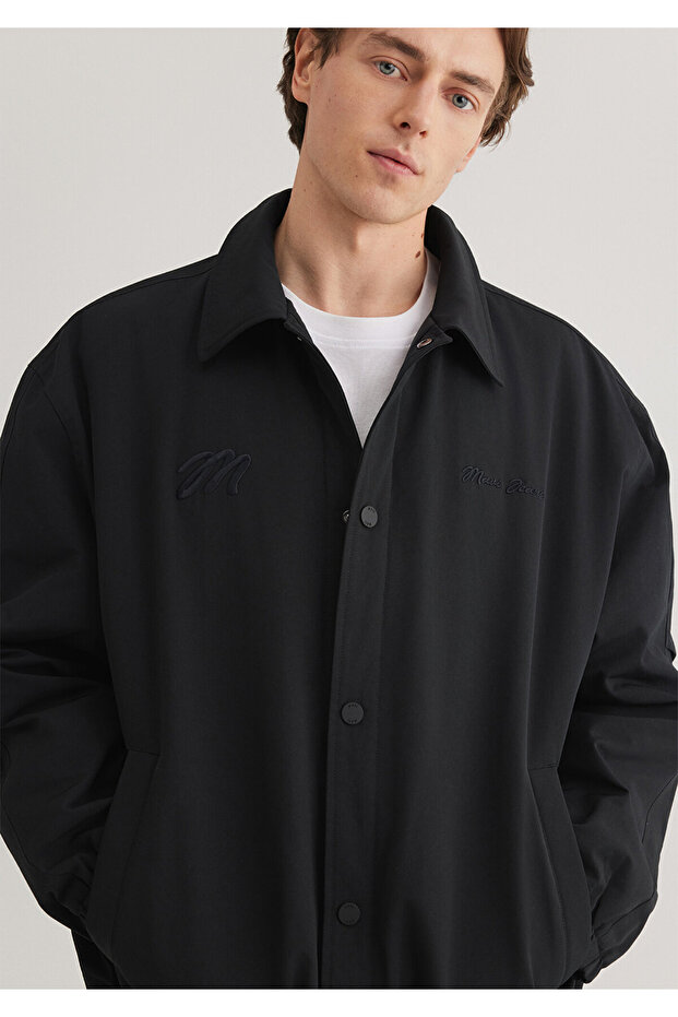 سترة بومبر سوداء0110327-900 - 3