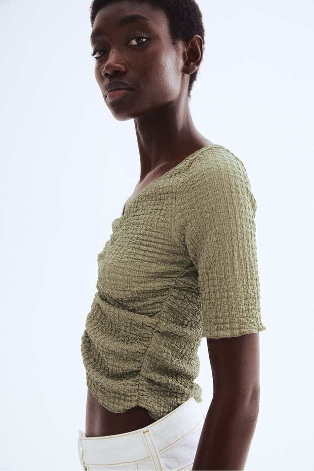 Drapeli Tekstüre Üst - 5