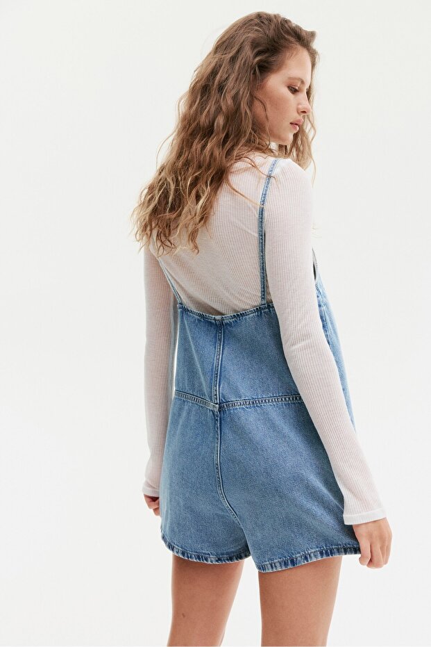 Kare Yakalı Tulum - 5