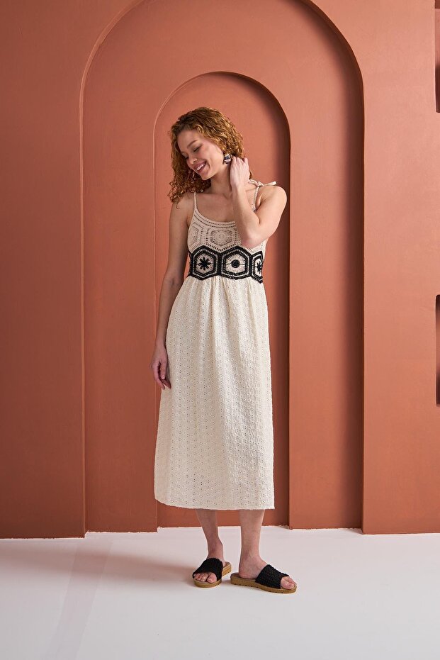 Brodeli Gipeli Elbise - 6