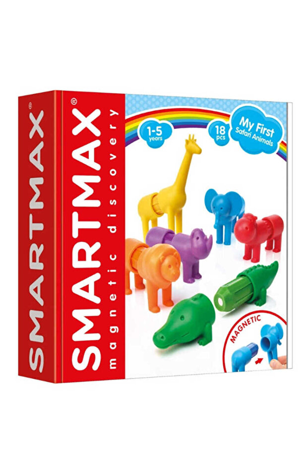 Smartmax - My First Magnetic Safari Animals Smx00220