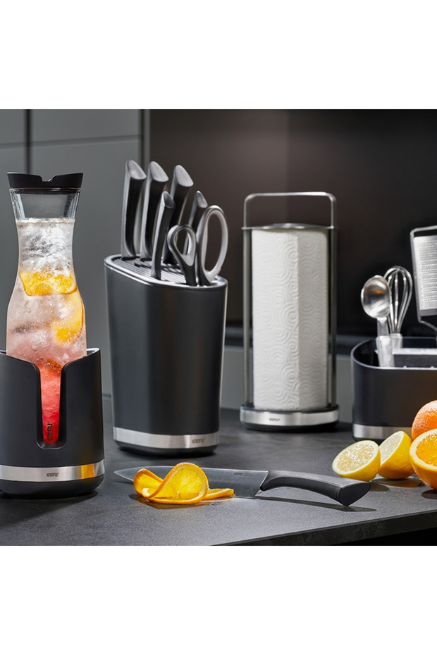 Smartlıne Mutfak Rulo Tutucusu Çap:12,5 cm Paslanmaz Çelik/Plastik - 3