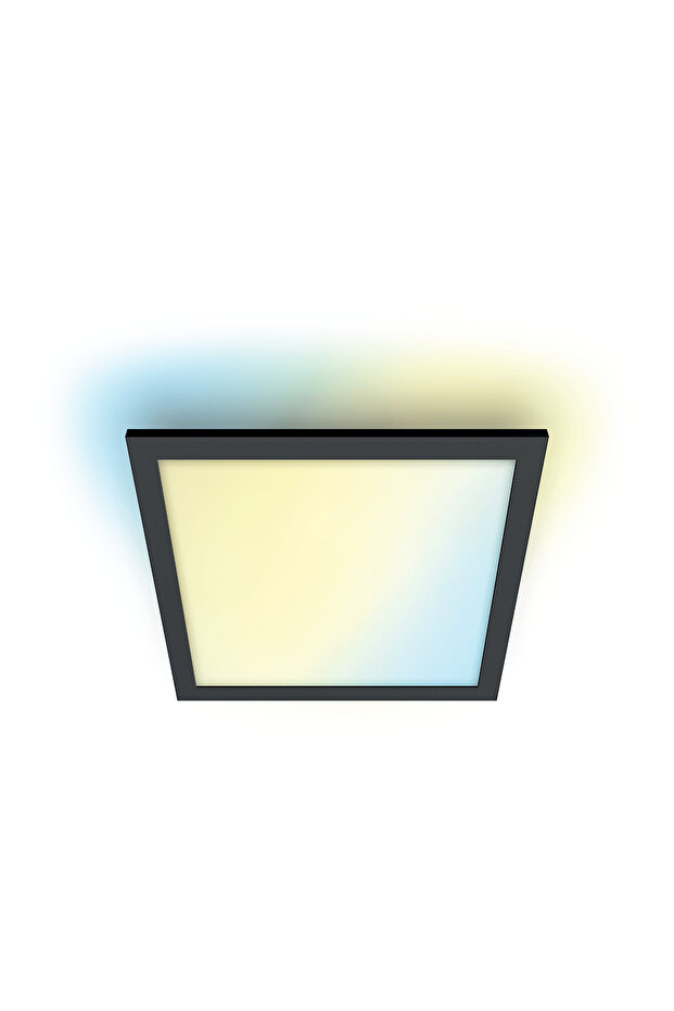 Siyah Akıllı Sıva Üstü Sarı-beyaz Gün Işığı Kare Panel Tavan Armatürü 36w - 1