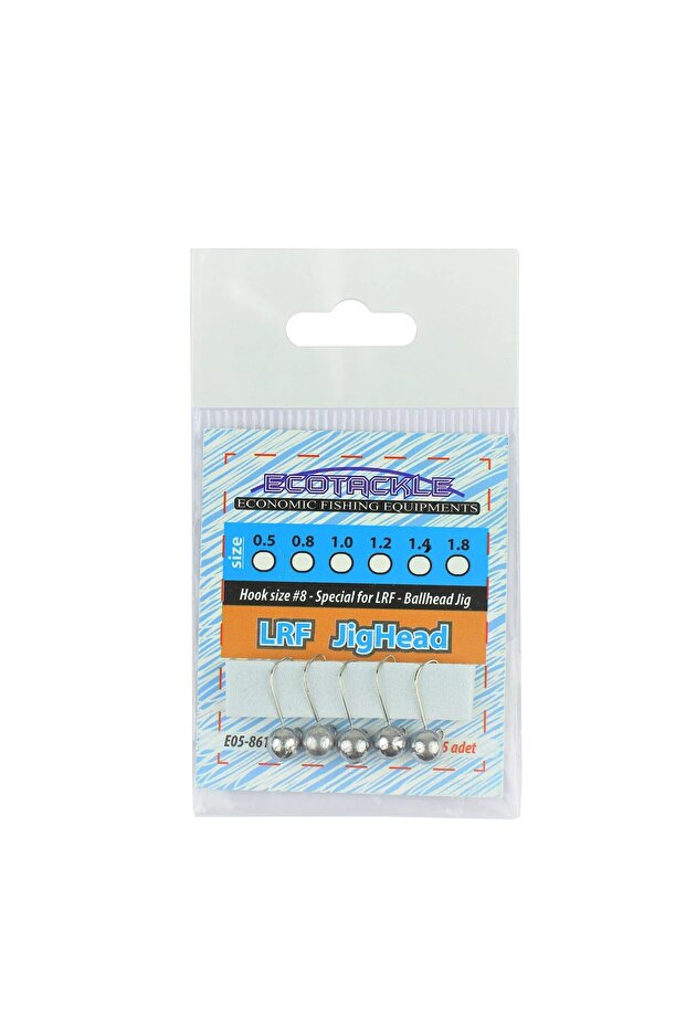5 Adet LRF Jig Head 1 gr