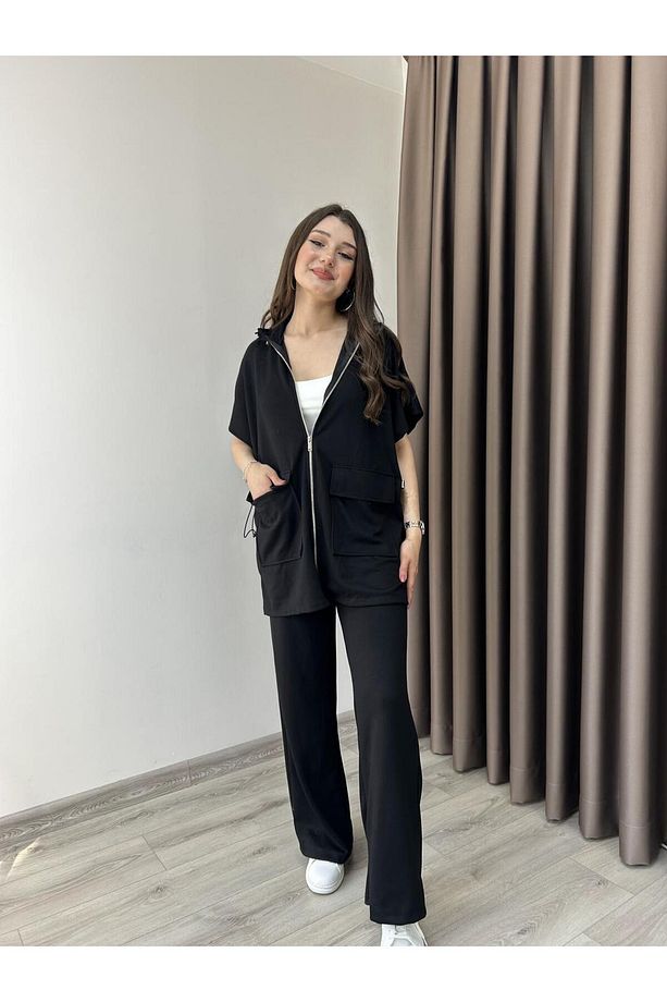 YELEK PANTOLON EŞOFMAN TAKIMI - 3