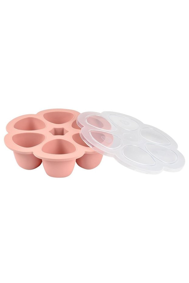 Silicone 6-Piece Hot & Cold Storage Container Old Pink 6 X 90ml