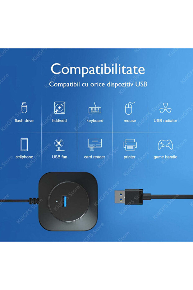 Hub USB Square4P - 6
