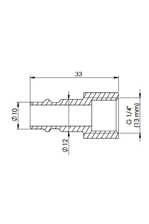 Kompresör Hava Jakı Sarı Dişi Hortum Ucu 1/4" BSP - 2