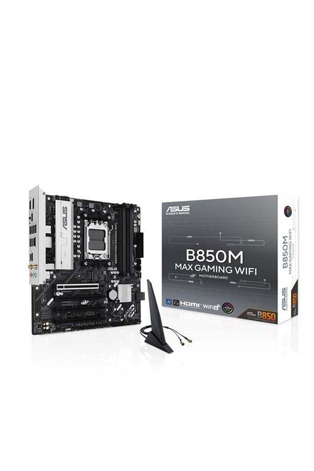 B850M MAX GAMING WIFI6 DDR5 HDMI-DP TYPEC PCIE 5.0 AM5 MATX - 1