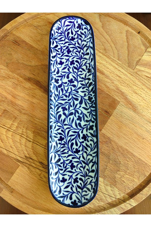 Reve Bleu La Graine New Bone China 23 cm tabak (1 ADET) - 6