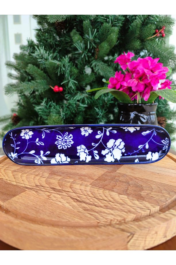 Reve Bleu Petite Fleur New Bone China 23 cm tabak ( 1 ADET ) - 6