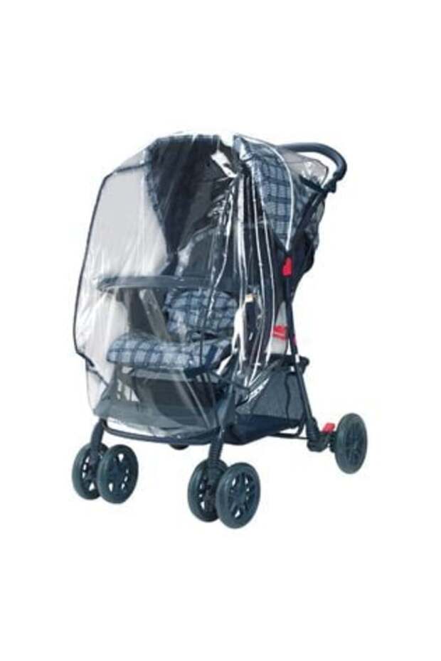 Rain Cover from Plastic for Stroller - 1