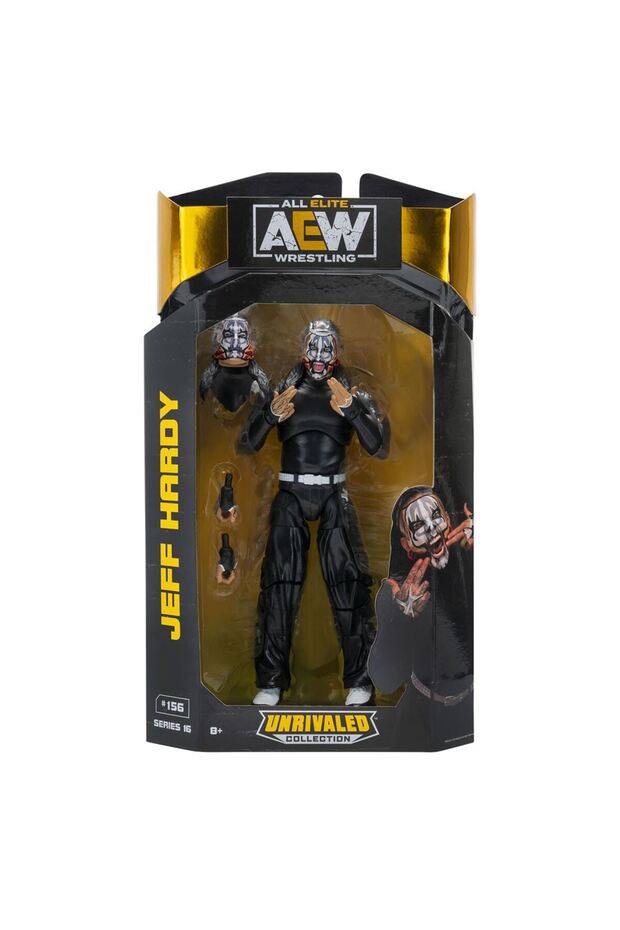 Jazwares Aew Characters Model Action Figures S16 Jeff Hardy 156 - 5