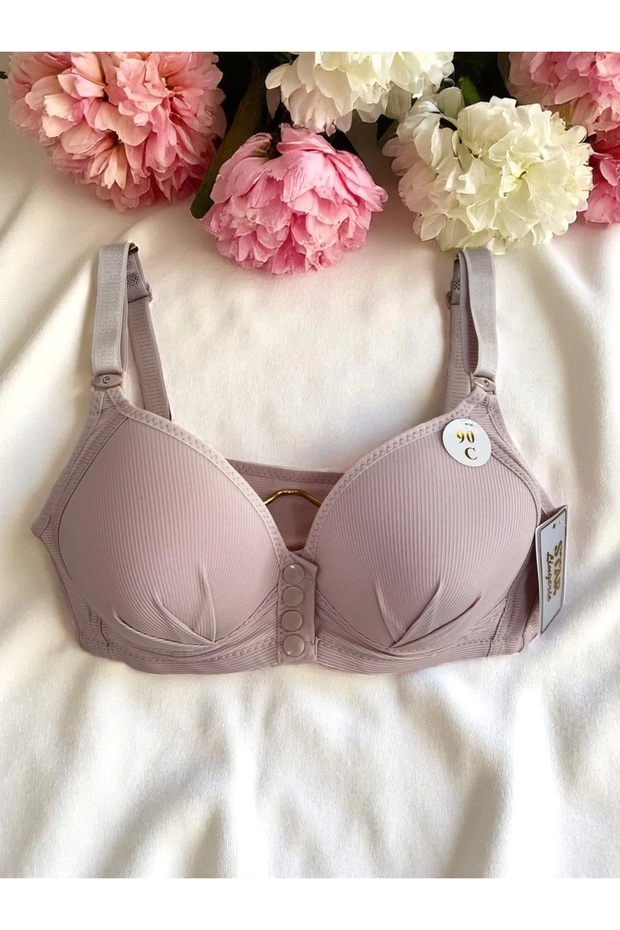 حمالة صدر بأزرار أمامية - 4