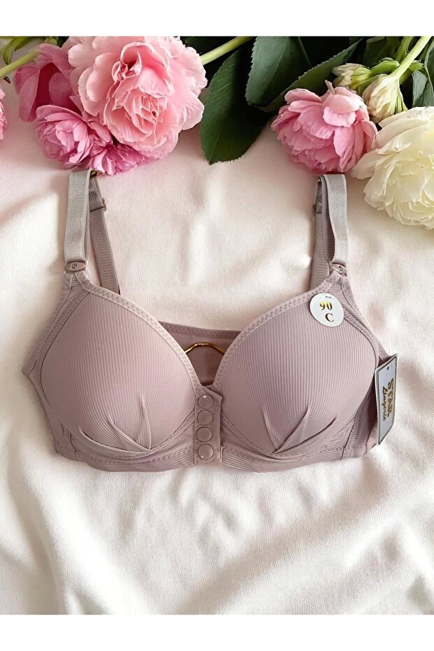 حمالة صدر بأزرار أمامية - 5