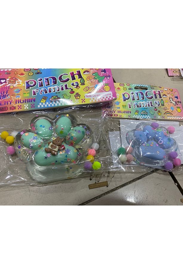 Kedi Patisi Taba Squishy–Yumuşak Tatlı Ve Sıkılabilir Sukuşi 2'Li Set Büyük ve Ufak Boy Set Halinde - 6