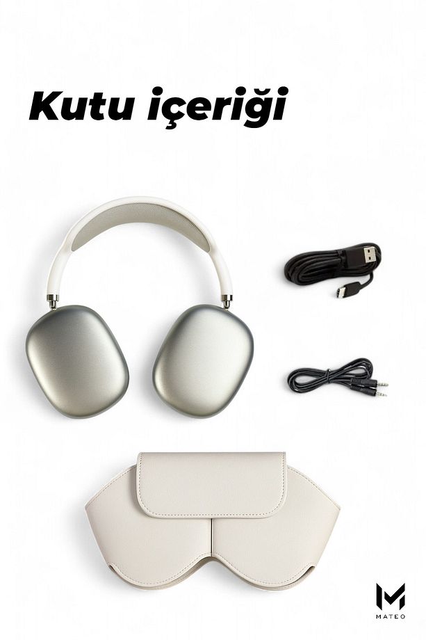 Kılıflı | Max | Kablosuz Bluetooth Kulaklık | iOS Android Uyumlu | Stereo | 4 tuşlu - 5