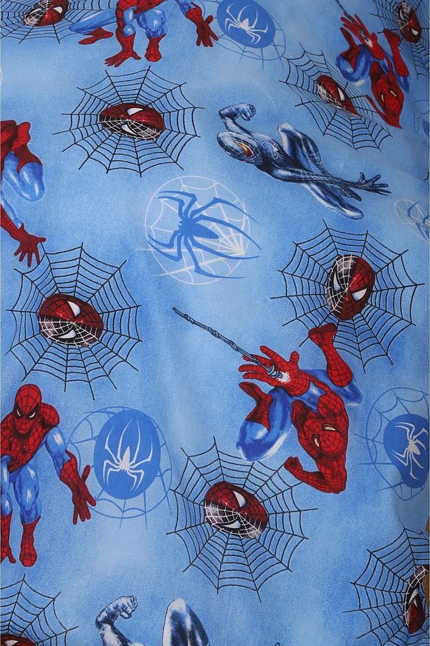 Örümcek Adam Spiderman Tek Kişilik Nevresim Takımı Çocuk Odası Genç Odası - 2