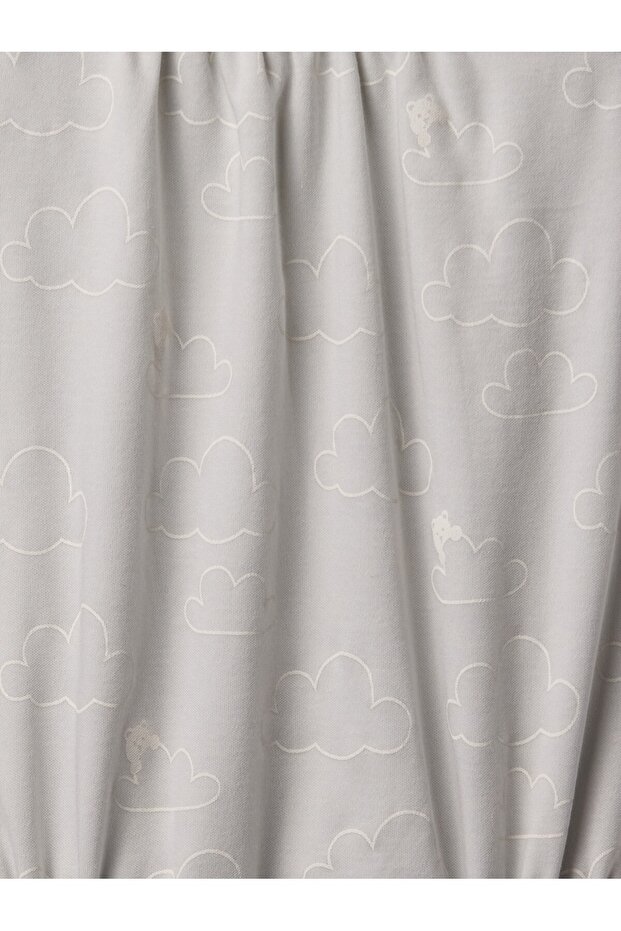 Bebek Gri Supima® Bubble Tulum - 2