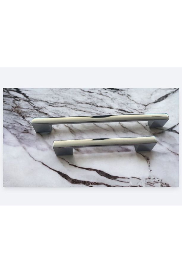 192 mm Krom Metal Mutfak Mobilya Çekmece Mutfak Dolap Dolabı Kulp Kapak Kulbu (2 Adet) - 3