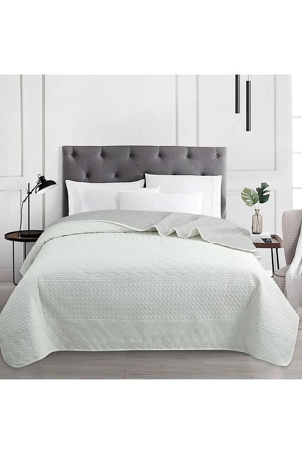 Çift Taraflı 160 x 220 cm Tek Kişilik Yatak Örtüsü - Yastık Kılıfsız - 2